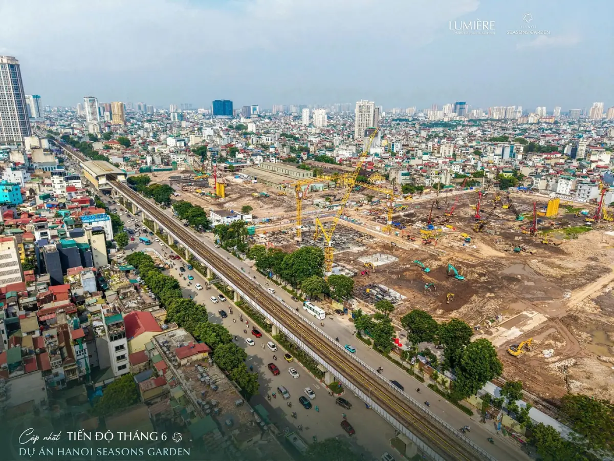 Ảnh thực tế hiện trạng dự án, dùng làm ảnh đại diện cho trải nghiệm xem 360 độ